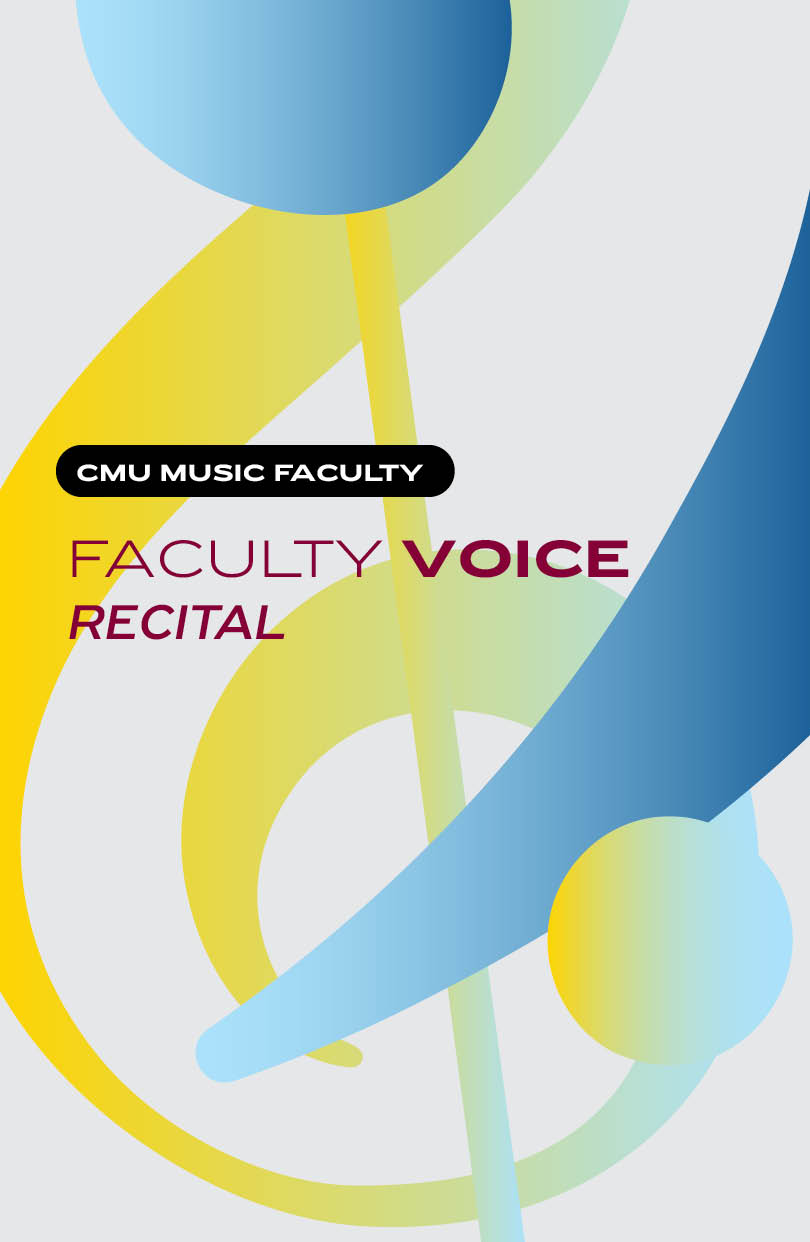 Faculty Voice Recital poster image