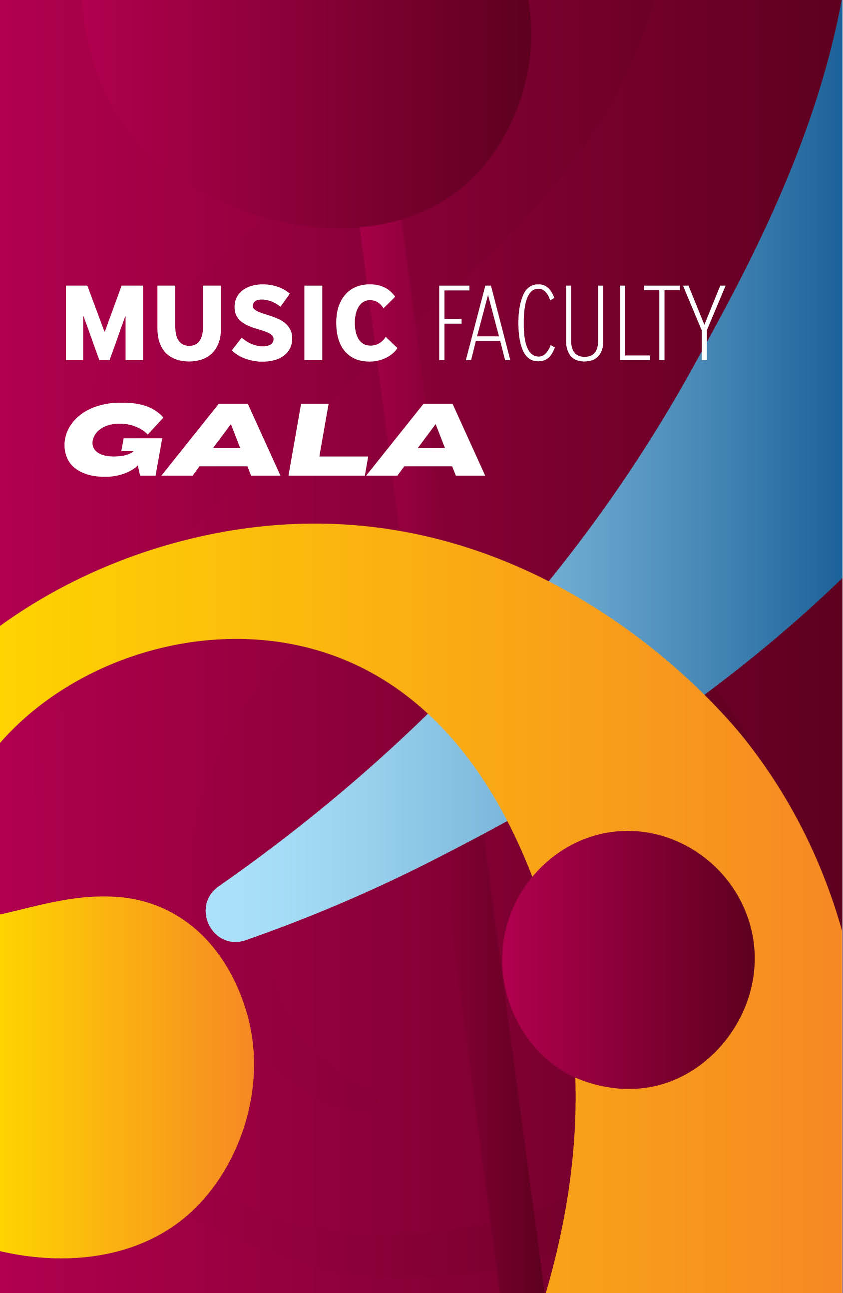 Music Faculty Gala poster image