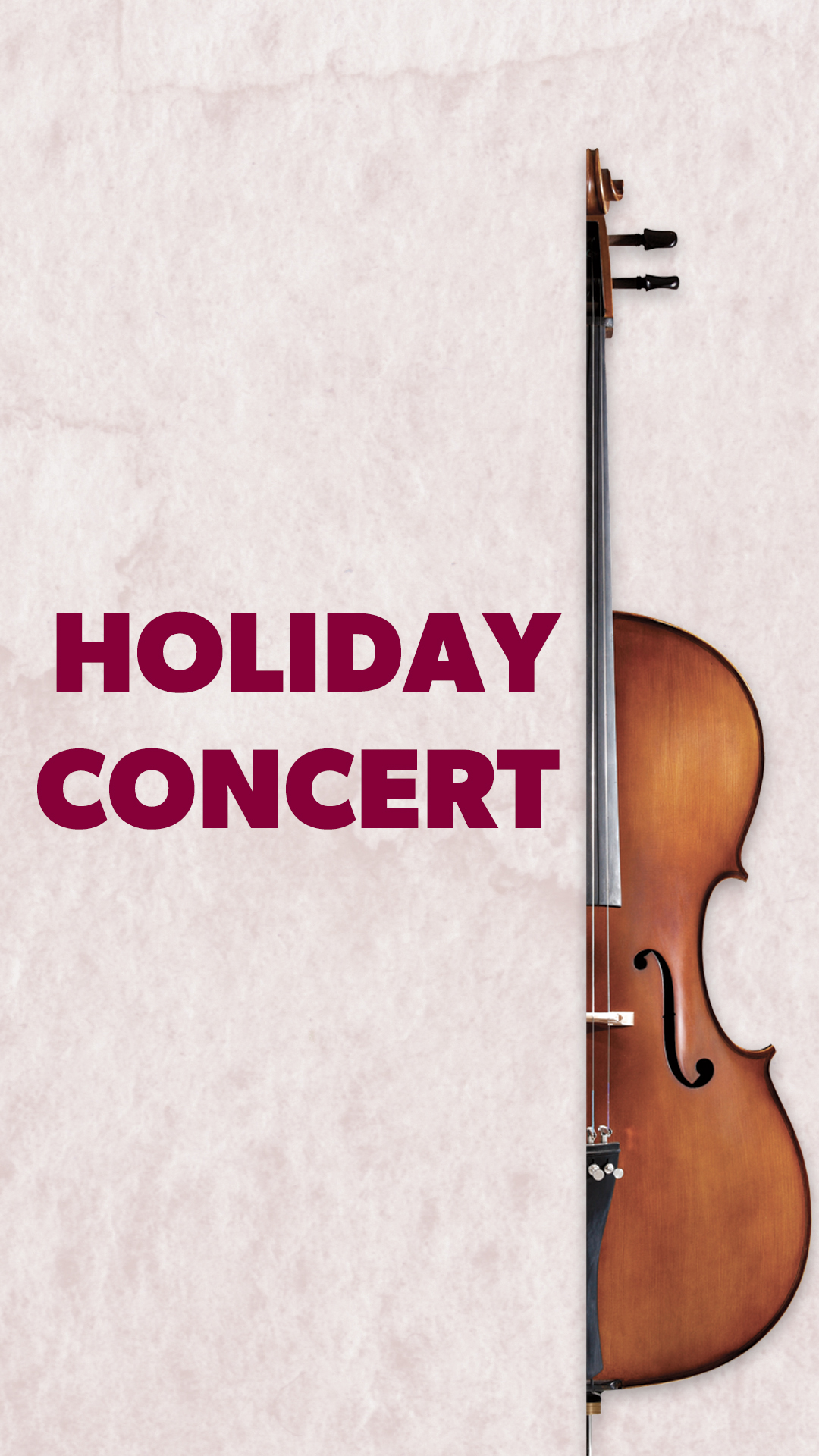 Holiday Concert poster image