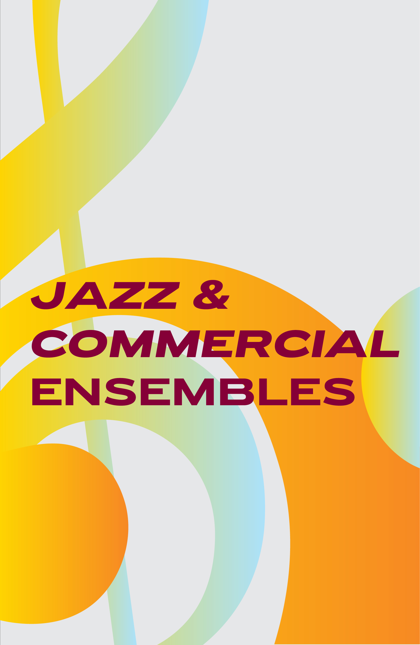 Jazz and Commercial Ensembles poster image