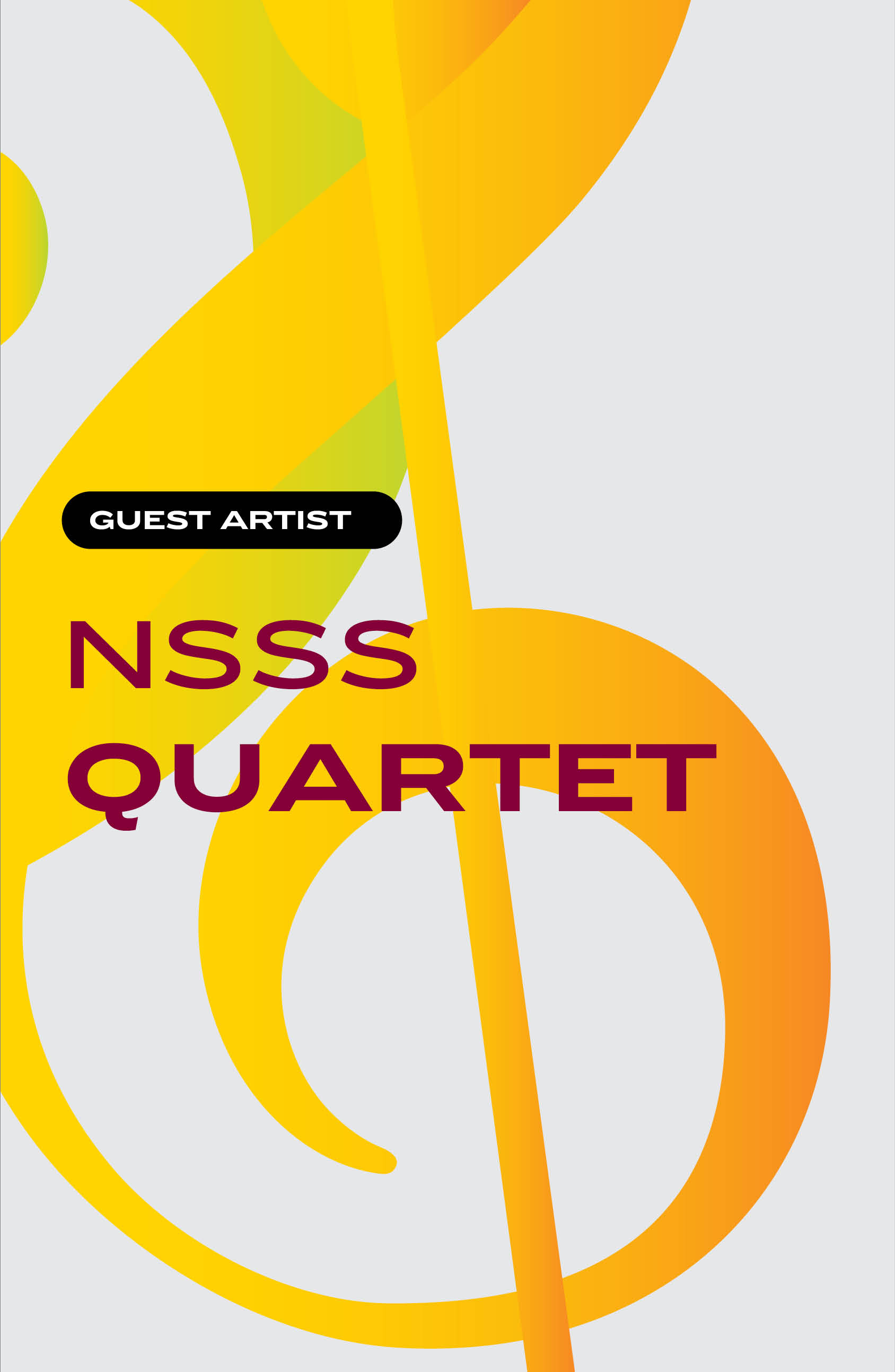 Guest Artist: NSSS Quartet poster image