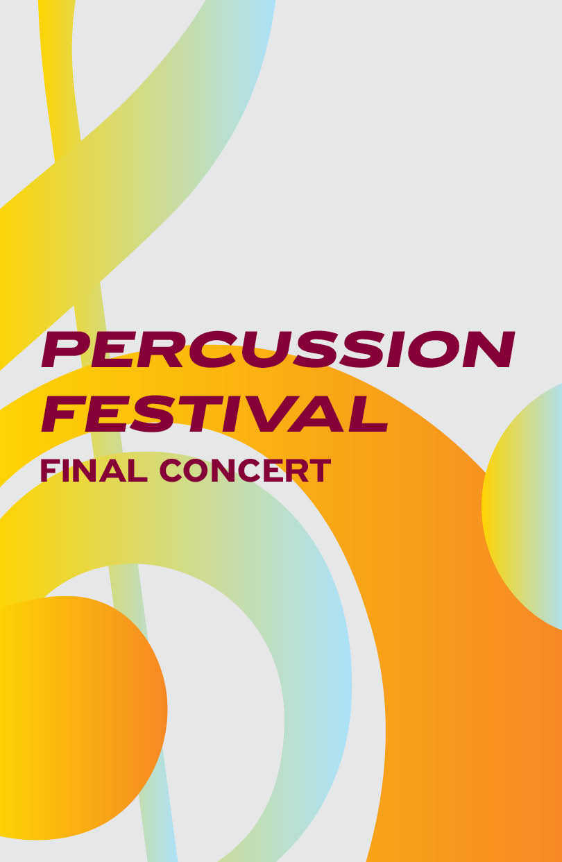 Western Colorado Percussion Festival Final Concert poster image