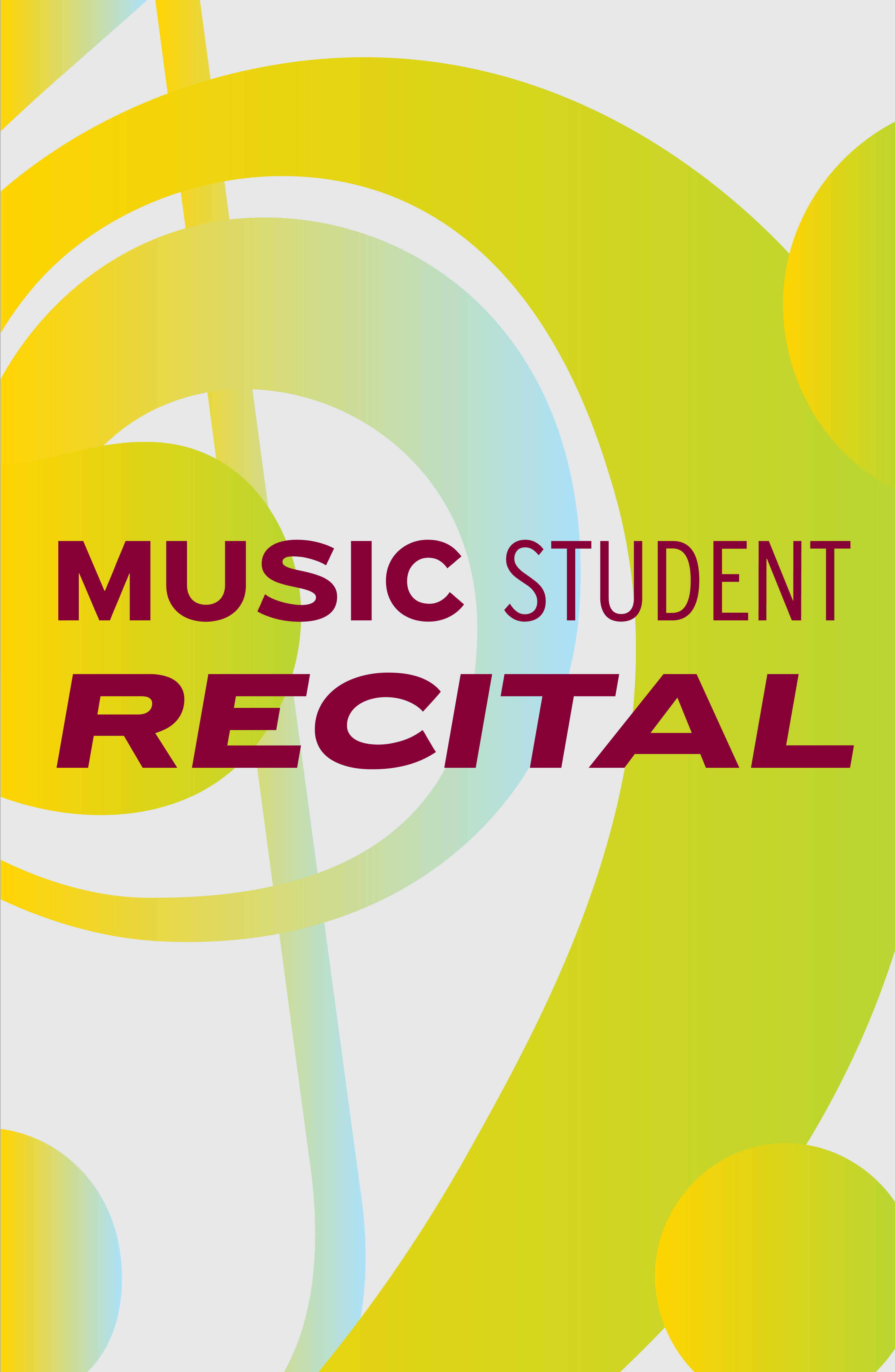 Senior Recital: Amandalin Alber, voice poster image